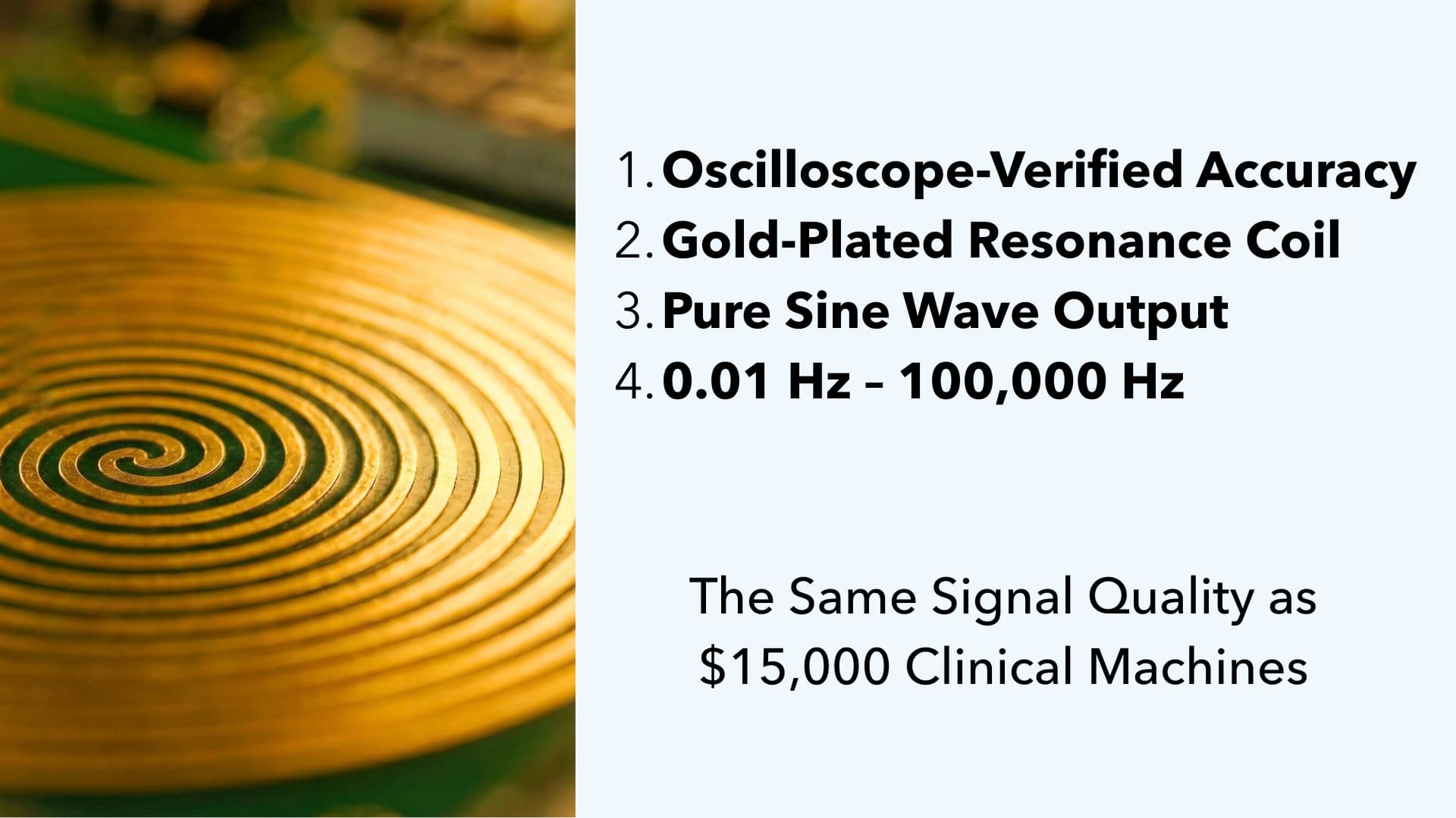 The Amatro TrueWave Frequency Generator