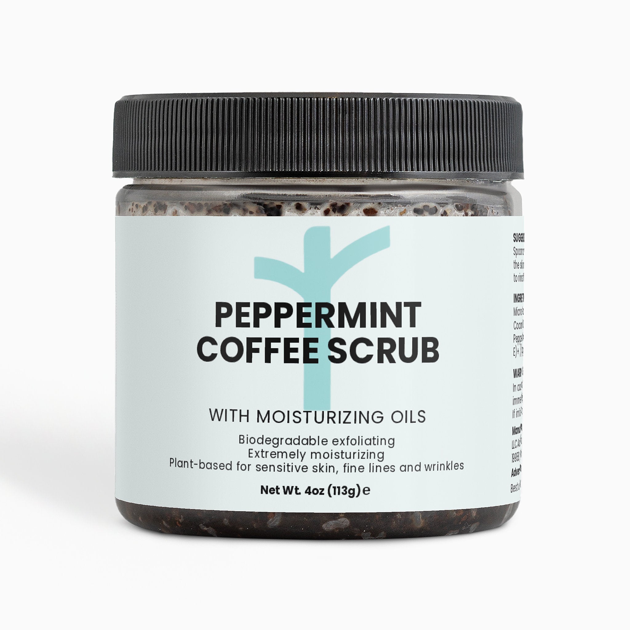 Peppermint Coffee Scrub