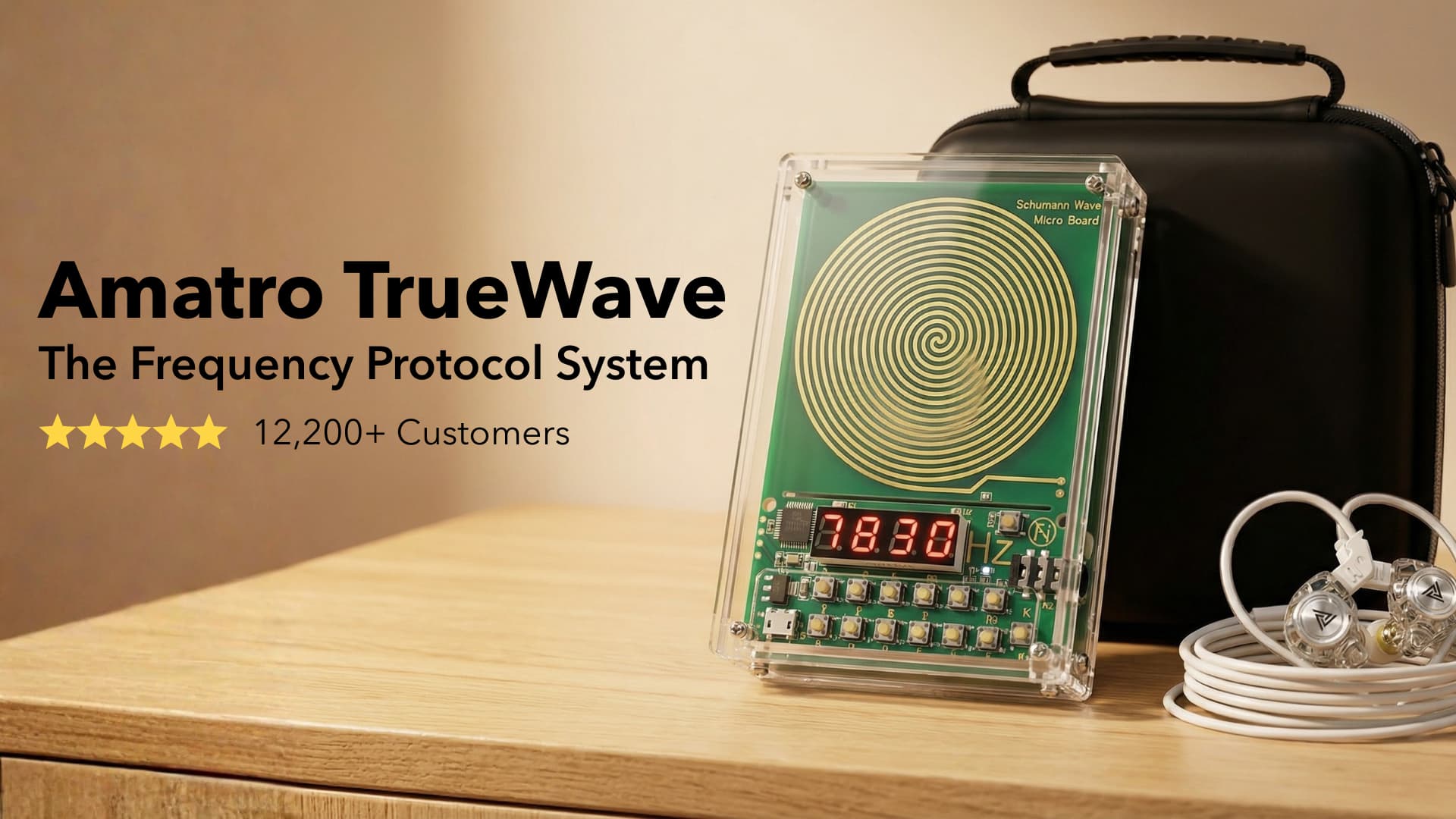 The Amatro TrueWave Frequency Generator